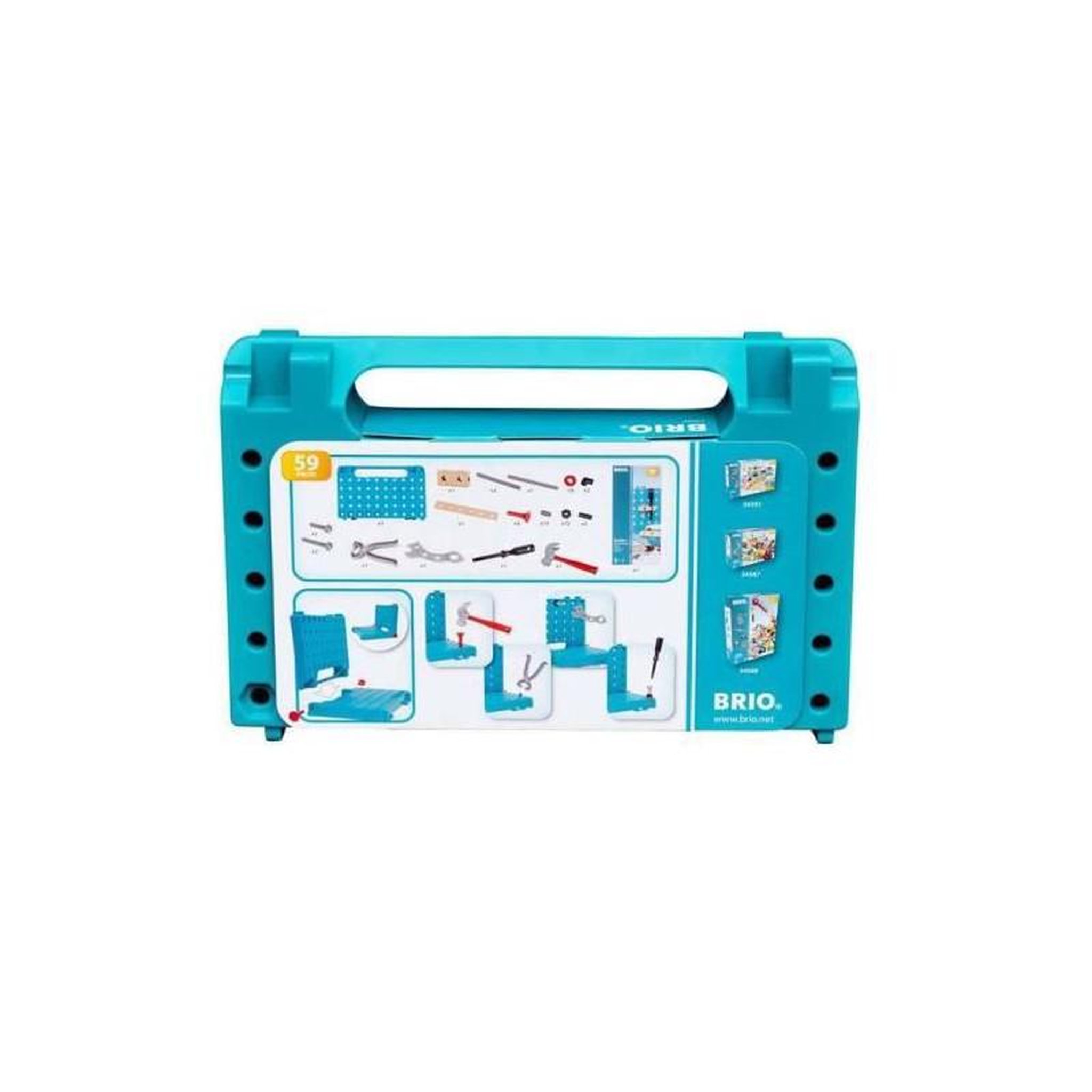 Voir la diapositive 2 : RAVENSBURGER Mallette Etabli de bricolage