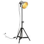 VIDAXL Lampe de bureau 25 W argent vintage 35x35x65/95 cm E27