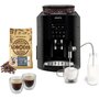 Voir la diapositive 1 : KRUPS Expresso Broyeur pack EA8168F2 + 500g café en grains