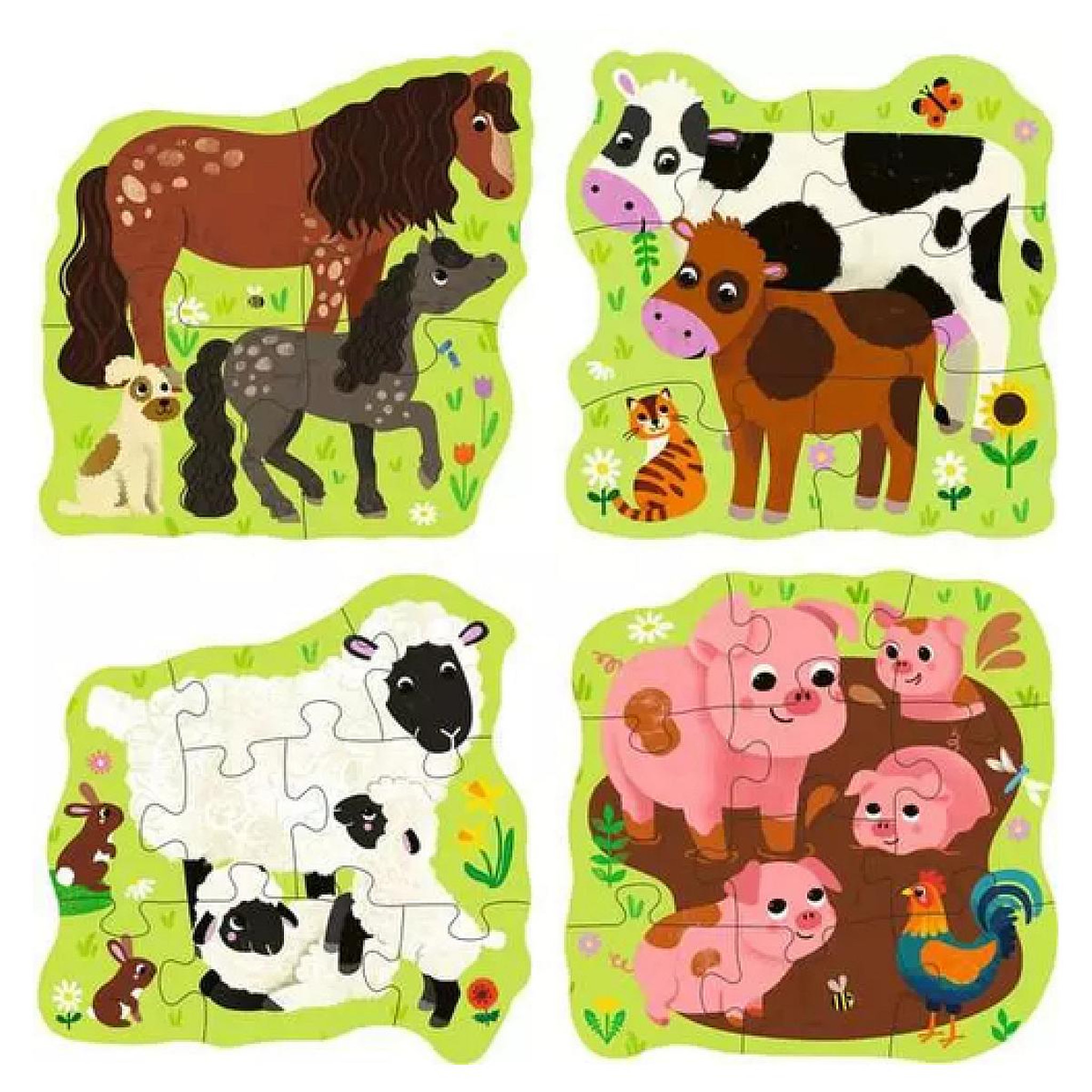 Voir la diapositive 2 : RAVENSBURGER Puzzle Up! Les animaux de la ferme