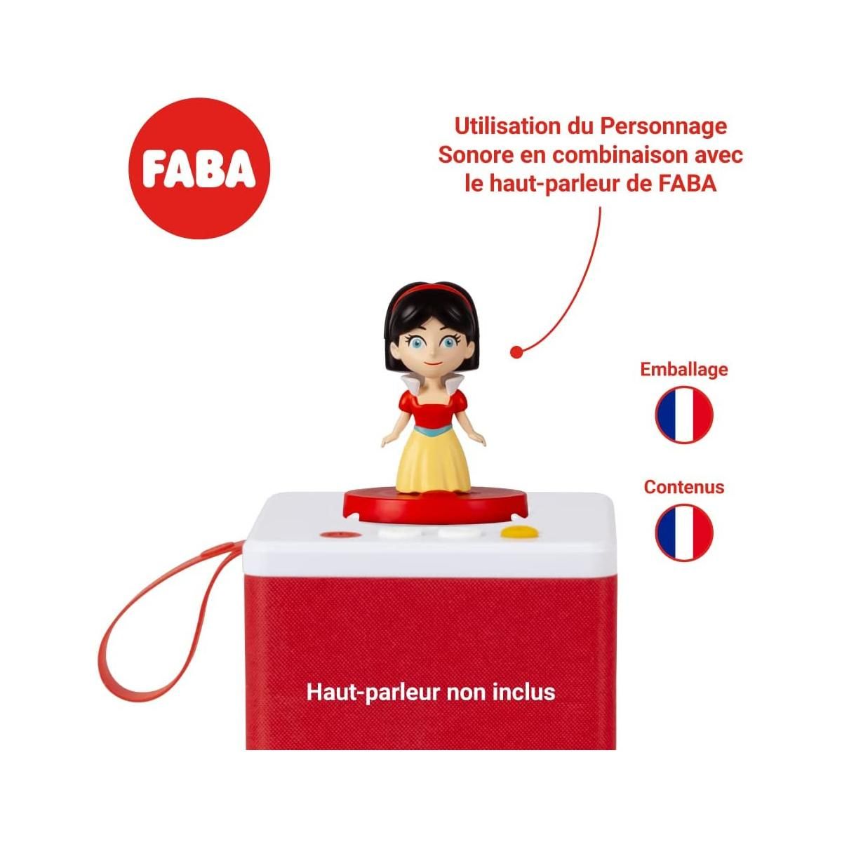 FABA Personnage sonore, Blanche neige, 2 histoires a ecouter