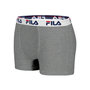 Voir la diapositive 6 : FILA Lot de 4 Boxers Coton homme FU5016 Uni