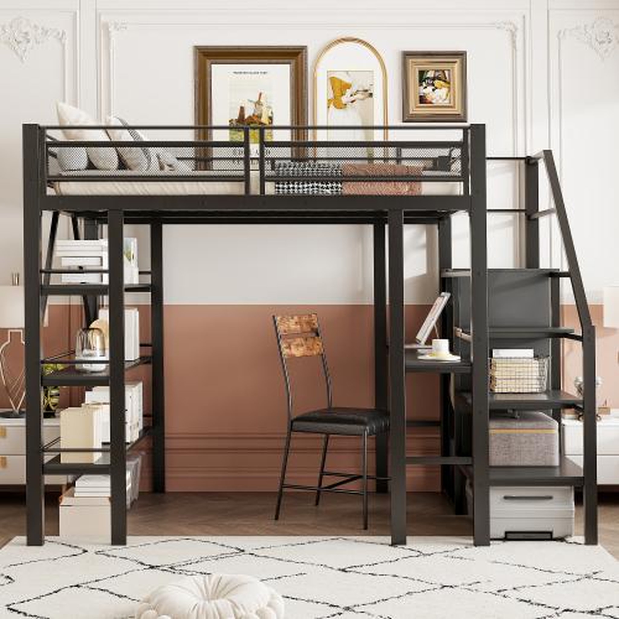 Voir la diapositive 4 : MERAX Lit mezzanine