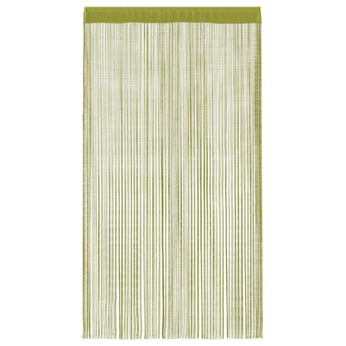 VIDAXL Rideau en fils 2 pcs 100 x 250 cm Vert