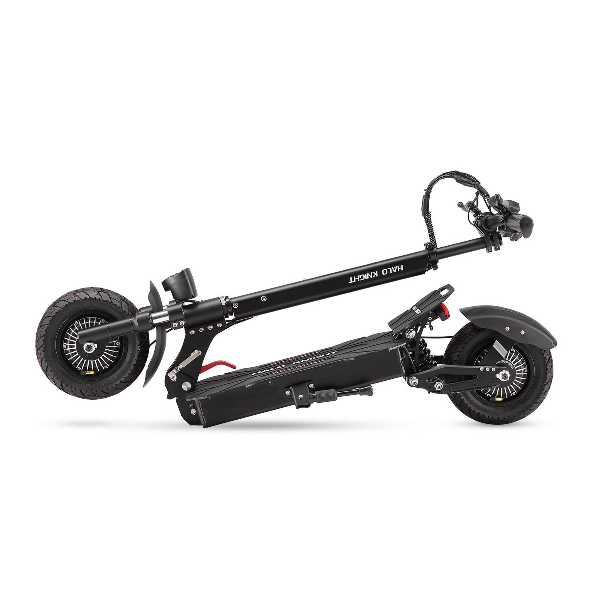 Voir la diapositive 2 : HALO KNIGHT Trottinette électrique HALO KNIGHT T104, double moteur, 52 V 21 Ah, noire