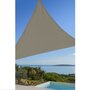 Voile ombrage triangulaire 3x3x3m taupe SHADOW
