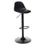 Voir la diapositive 2 :  Lot de 2 Chaises de Bar Design  Aiko  103cm Noir