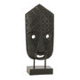 Voir la diapositive 1 : Paris Prix Statuette Déco  Masque Primitif  42cm Noir