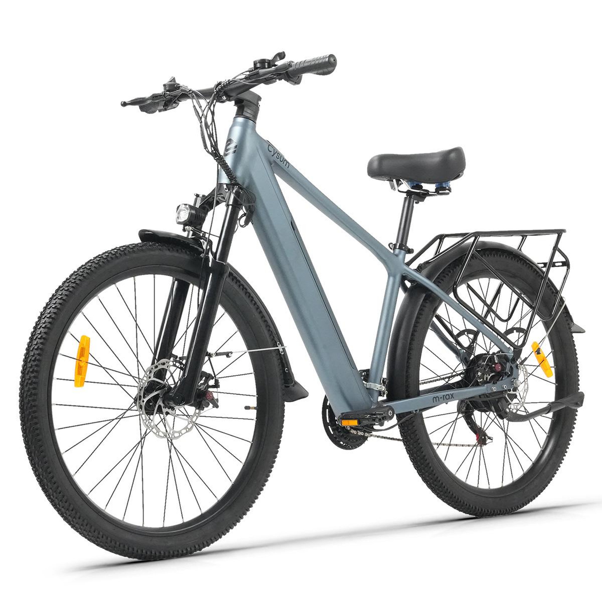 Voir la diapositive 2 : CYSUM Vélo électrique cysum m-rax 27,5  48 v 13 ah, shimano 21 vitesses