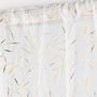 Voir la diapositive 2 : Paris Prix Paire de Voilages Passe-Tringle  Maissa  70x200cm Or