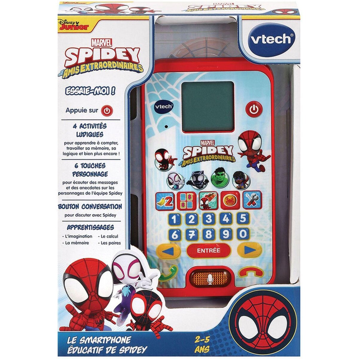 VTECH Smartphone éducatif de Spidey