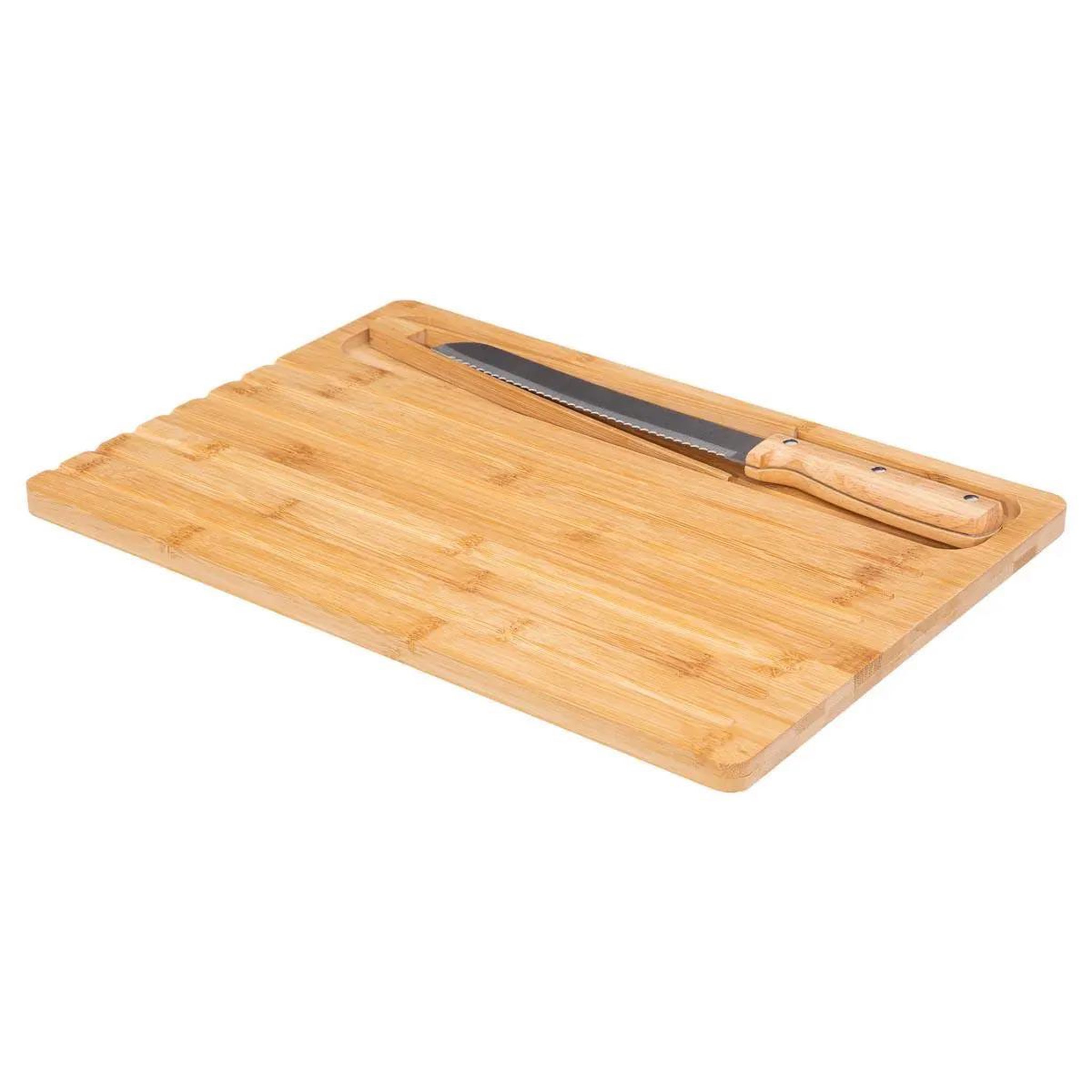 FIVE Planche à découper pain  bambou  40cm naturel