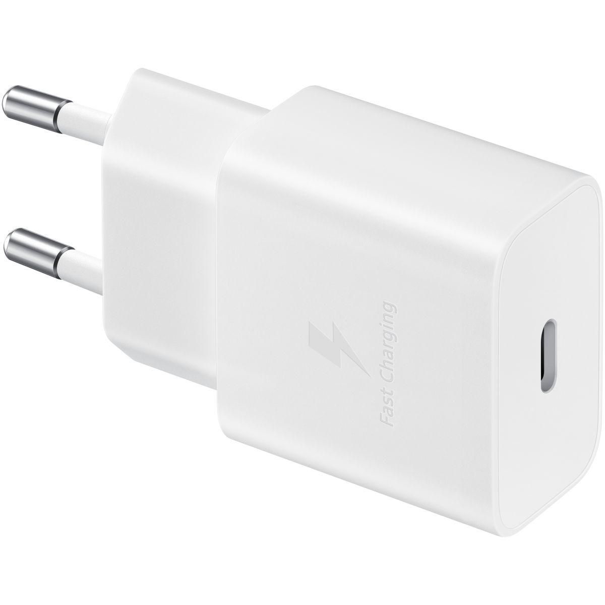 Samsung Chargeur secteur USB-C 15W + cable blanc