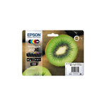Epson Cartouche d'encre Pack Multipack 5 Originales 202 XL (Noir Photo + 4 Couleurs) - C13T02F84010