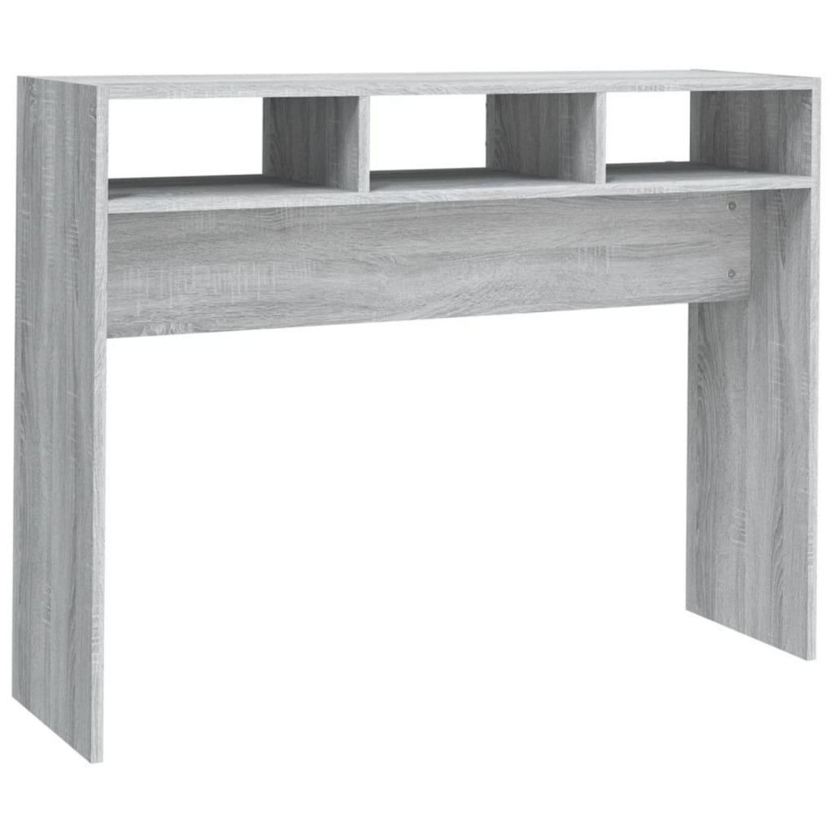 VIDAXL Table console Sonoma gris 105x30x80 cm Bois d'ingenierie