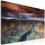 Paris Prix Tableau Imprimé  Nuages au dessus du Grand Canyon. Coloris disponibles : Multicolore