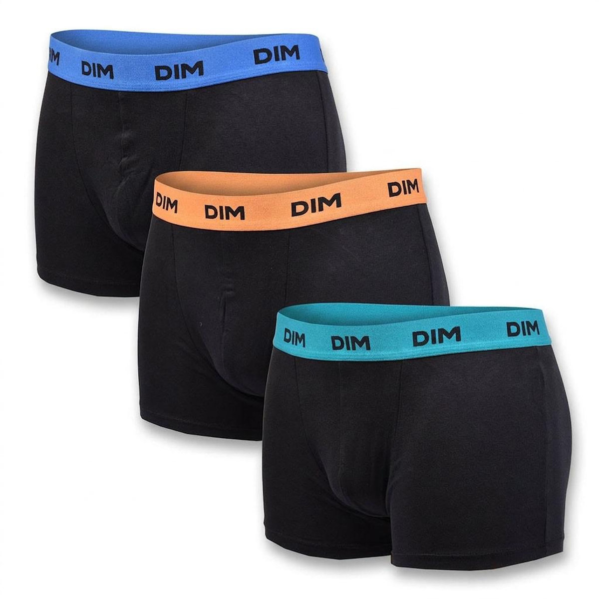 DIM Lot de 3 boxers DIM en coton stretch