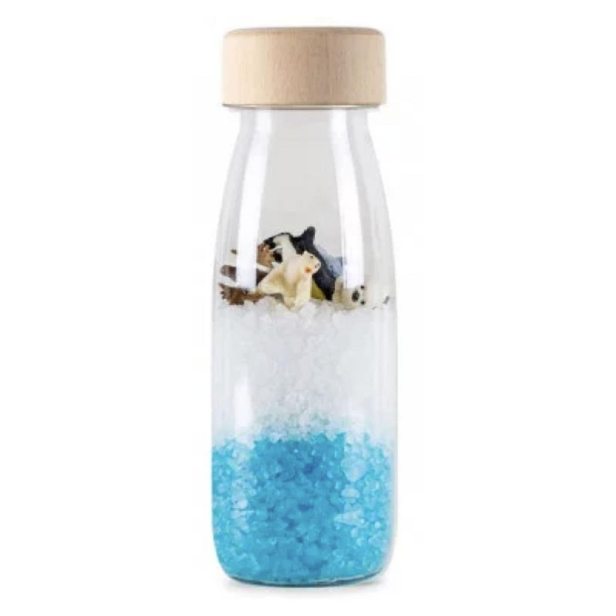 PETIT BOUM Jeux d'éveil développe les sens bouteille sensoreille - Artic