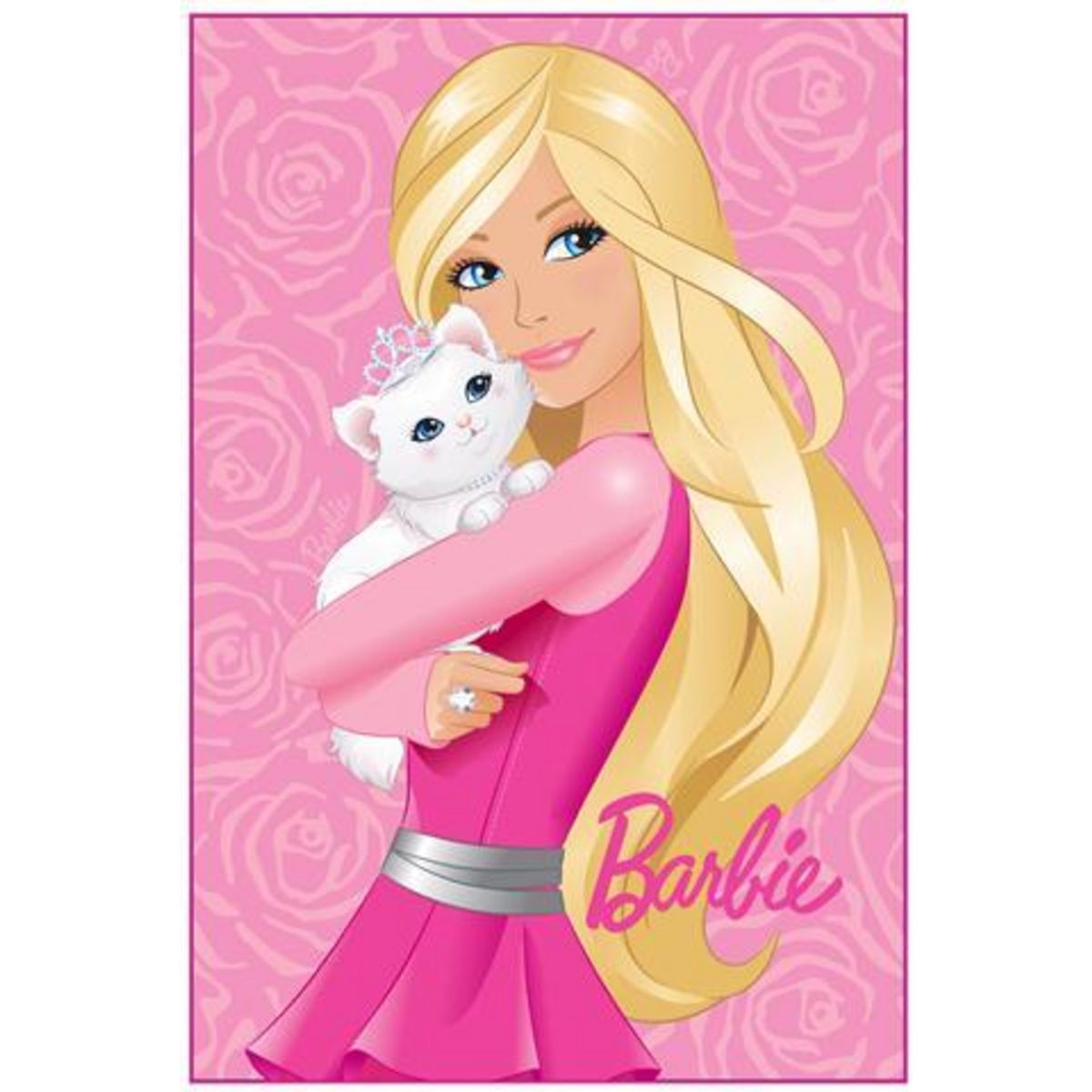 Tapis enfant Barbie lovely