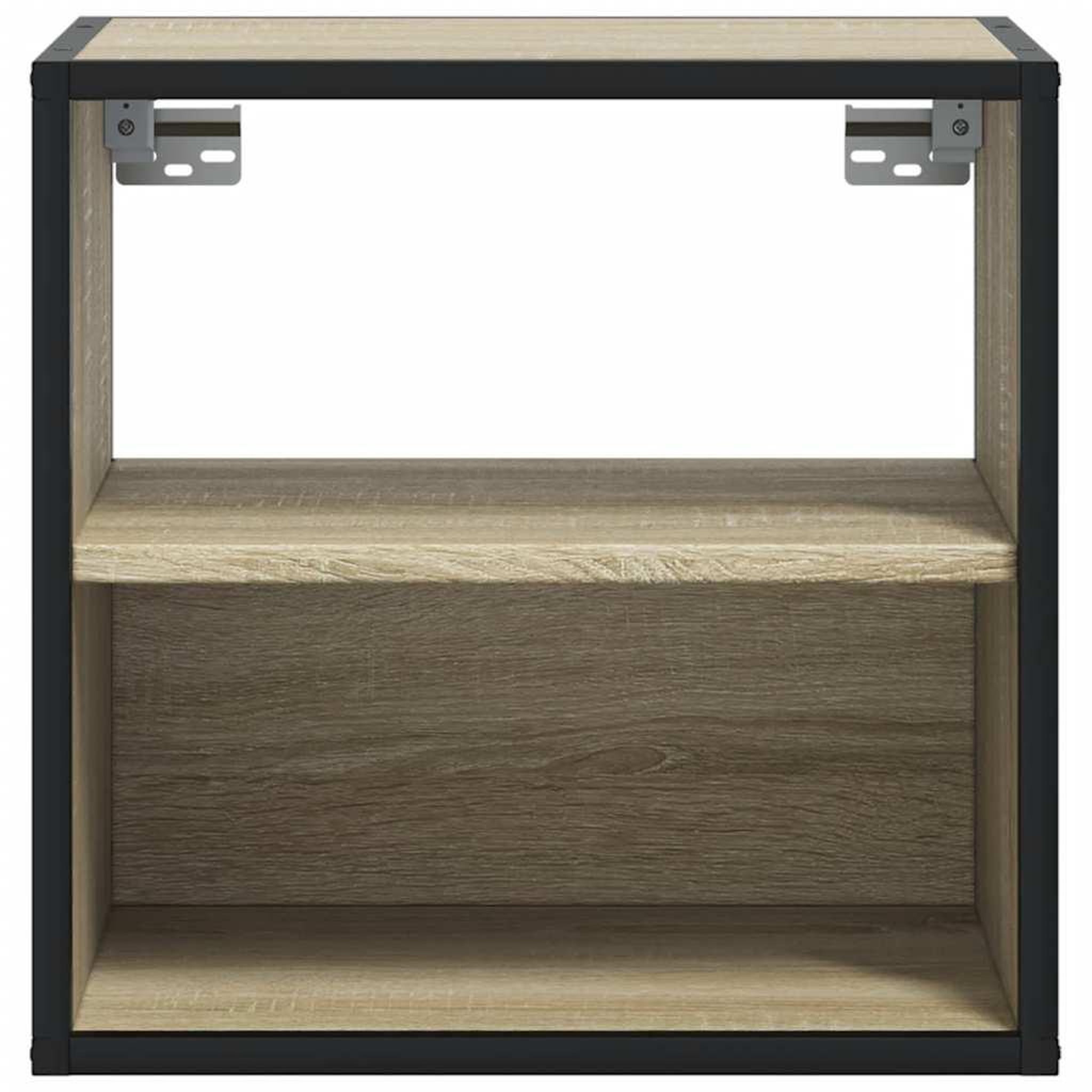 Voir la diapositive 5 : VIDAXL Tables de chevet murales 2 pcs chene sonoma 40x31x39,5 cm