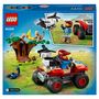 Voir la diapositive 8 : LEGO City Wildlife 60300 Le quad de sauvetage des animaux sauvages