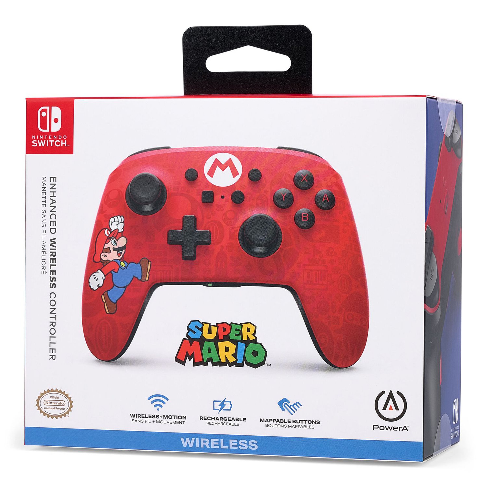 Voir la diapositive 4 : Manette Sans Fil Mario Nintendo Switch