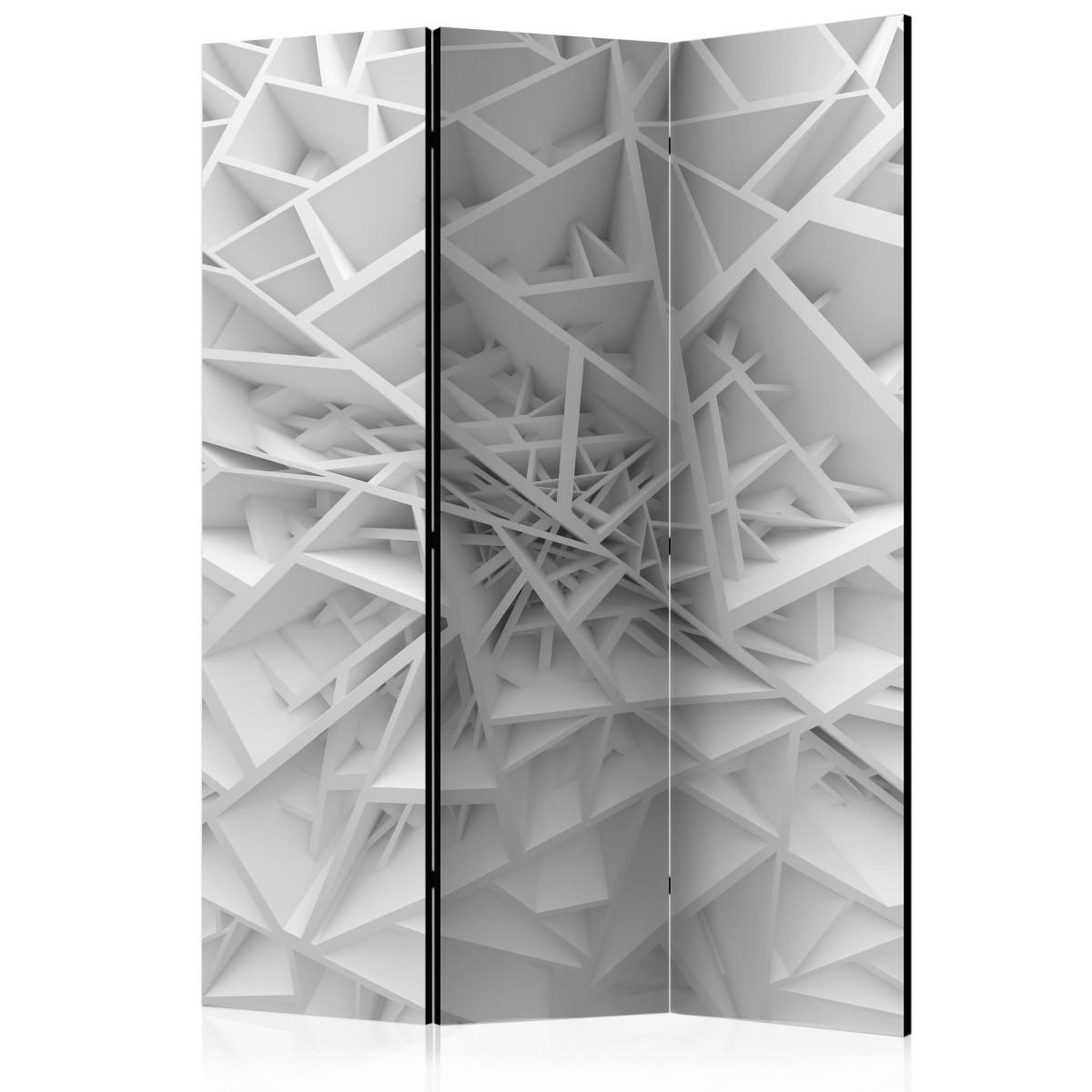 Paris Prix Paravent 3 volets  white spider's web  135x172cm