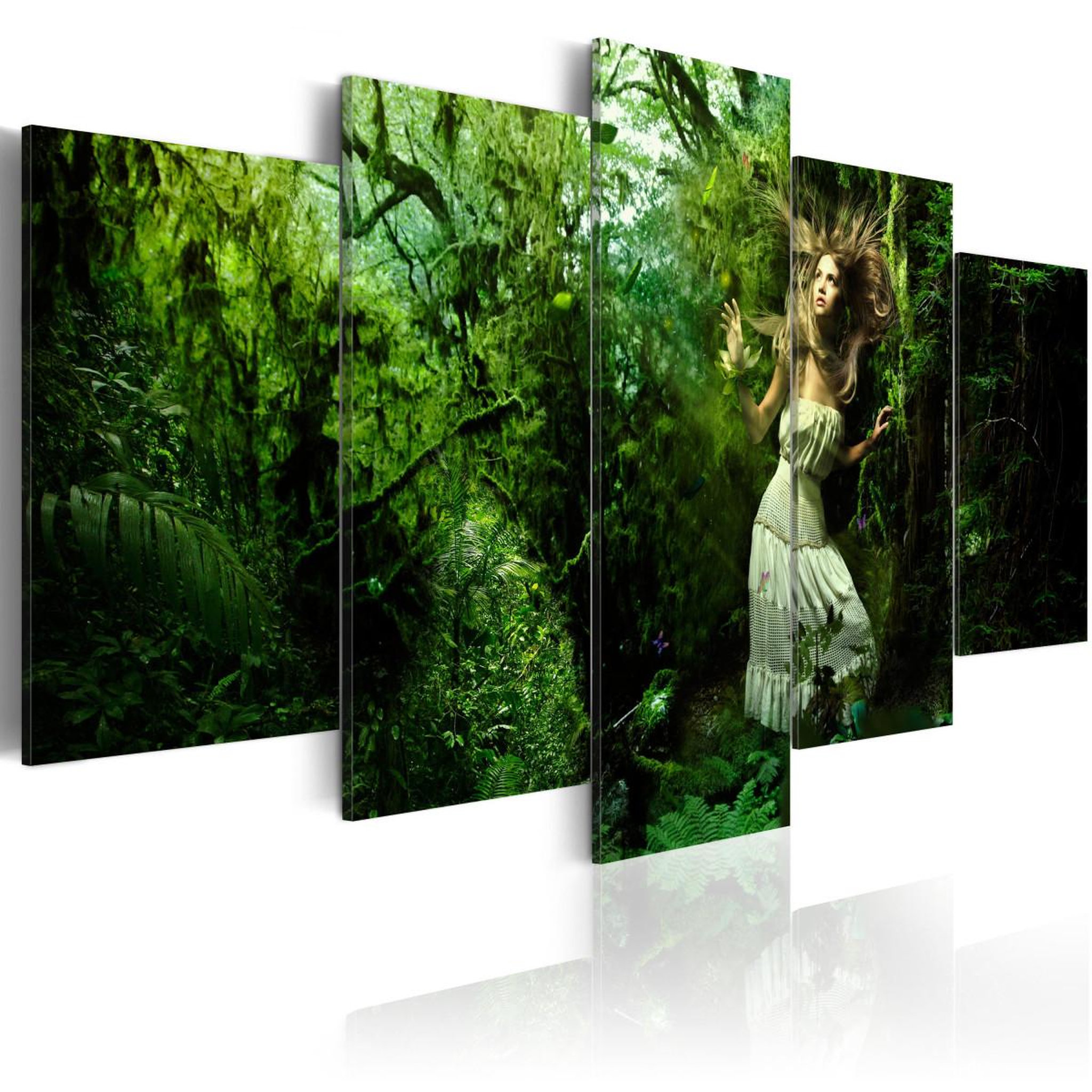 Voir la diapositive 1 : Paris Prix Tableau Imprimé  Perdue dans Les Arbres