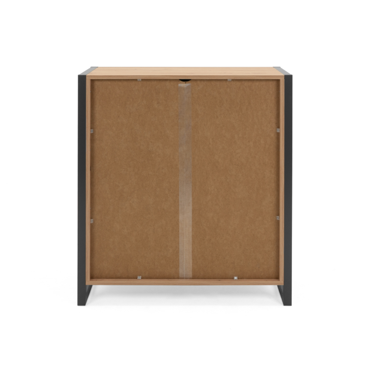 CONCEPT USINE Buffet industriel bois et noir KOTOR