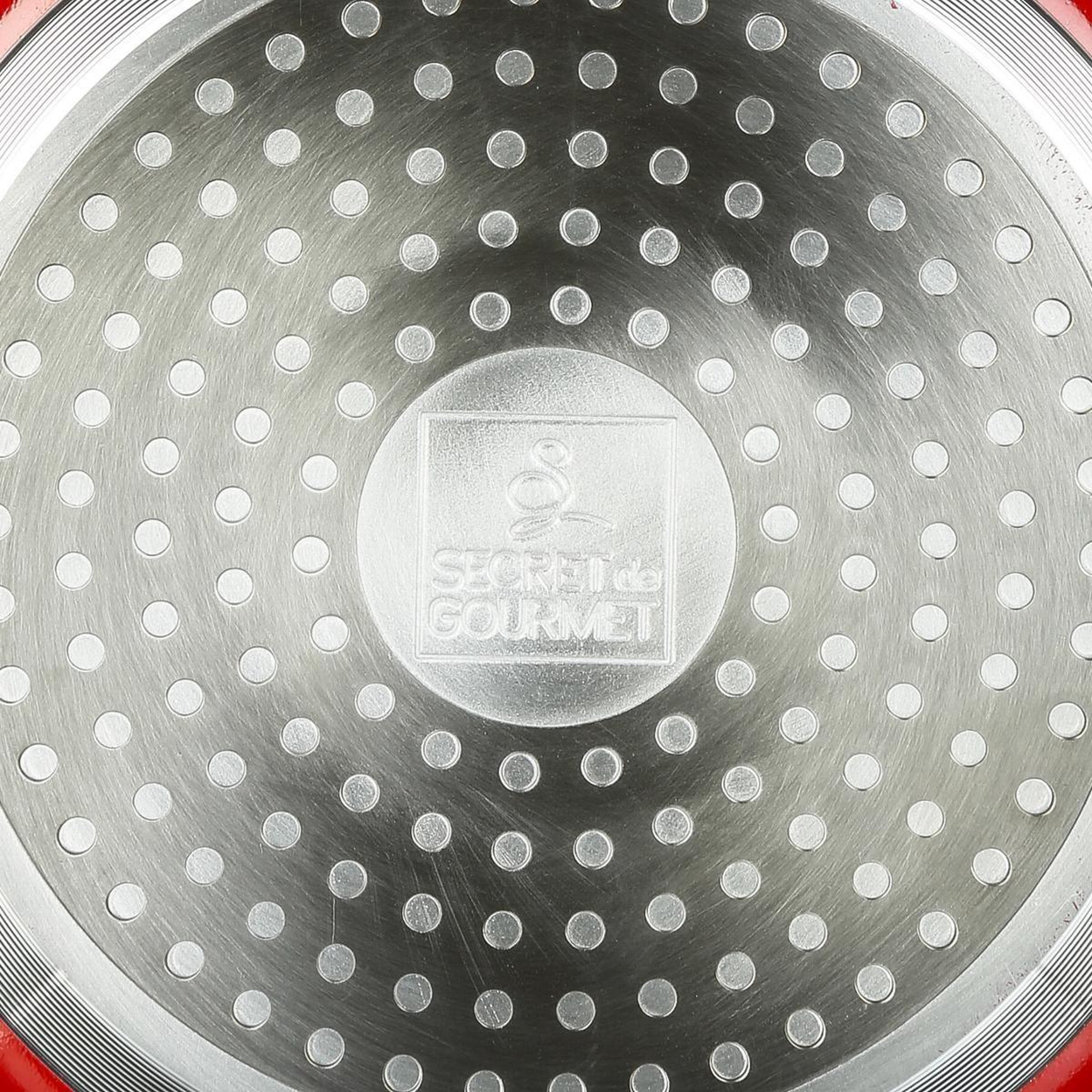 Voir la diapositive 3 : FIVE Casserole en aluminium  essentielle  16cm rouge