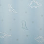 Voir la diapositive 2 : ATMOSPHERA Rideau occultant phosphorescent enfant Dinosaure - 140 x 250 cm - Bleu