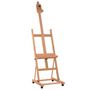 Voir la diapositive 2 : VIDAXL Chevalet 55x53,5x178 cm bois de hêtre massif