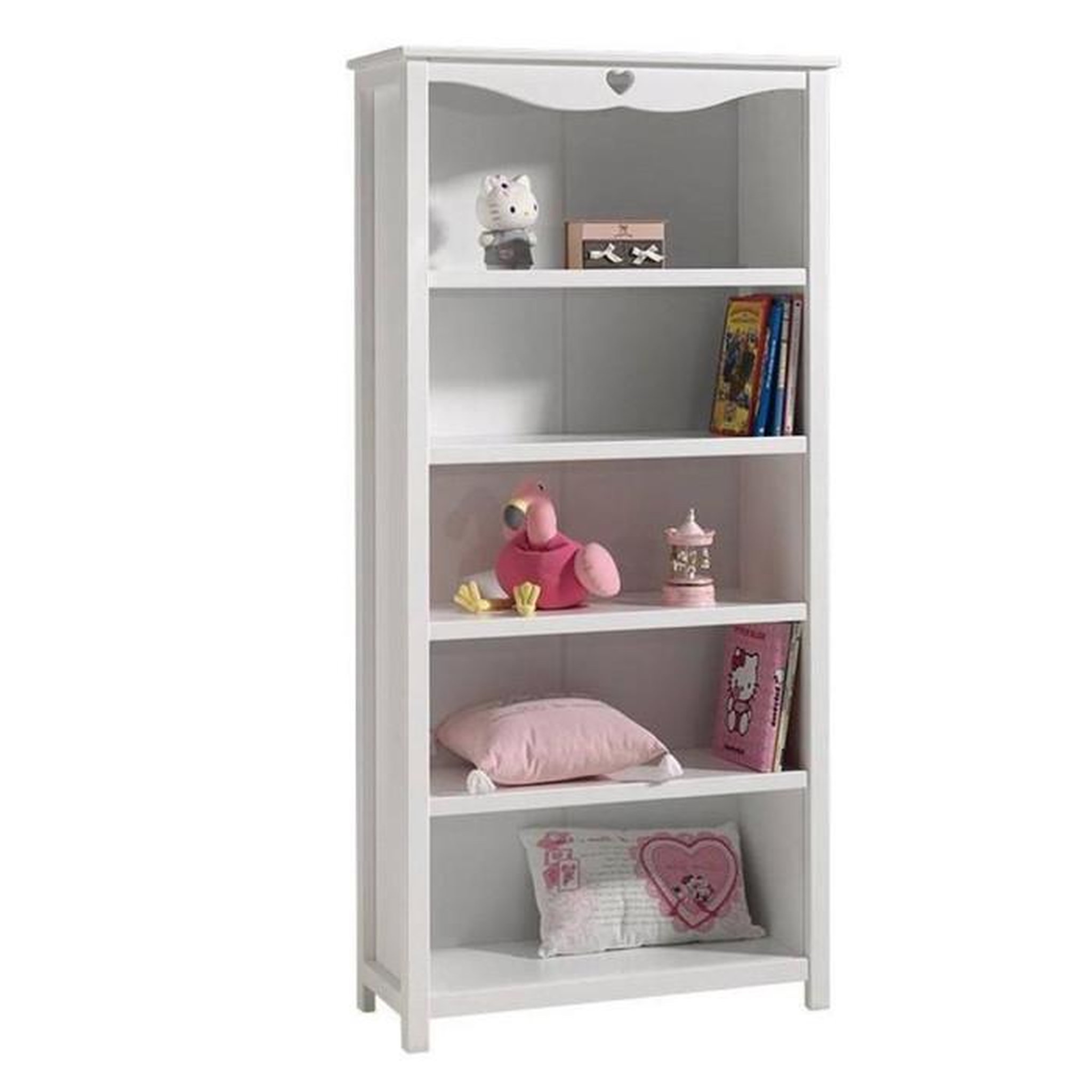 Voir la diapositive 6 : Paris Prix Chambre Complète Enfant 5P  Amori II  Blanc
