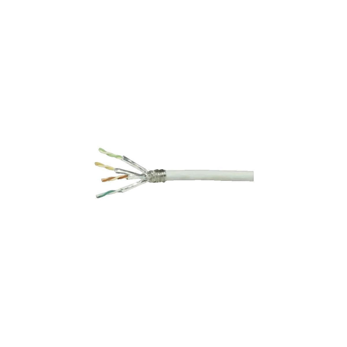 LOGILINK Câble réseau Logilink CPV0054 - 100 m - SFTP, PiMF - Catégorie 7 - Blanc