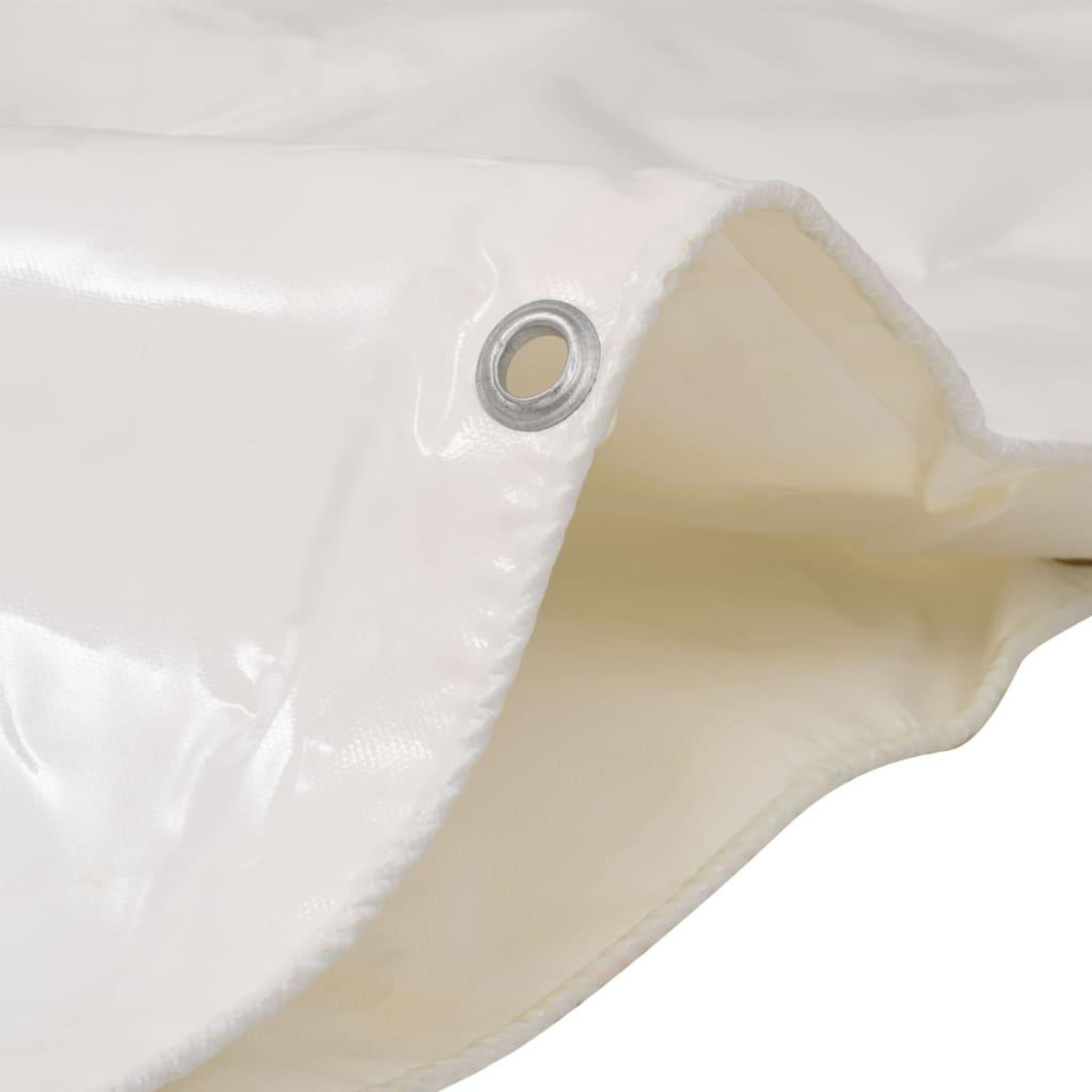 Voir la diapositive 2 : VIDAXL Bache 650 g / m^2 1,5 x 20 m Blanc