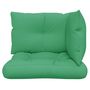 Voir la diapositive 5 : VIDAXL Coussins de palette lot de 3 vert tissu