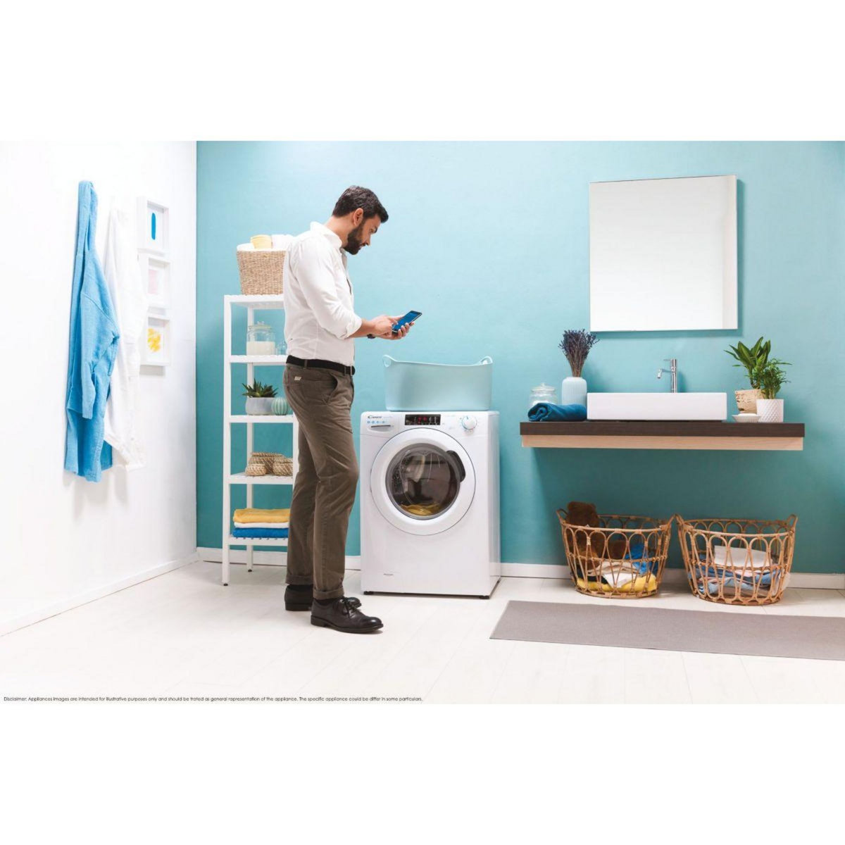 Candy Lave linge hublot CO 12105TW4/1-S