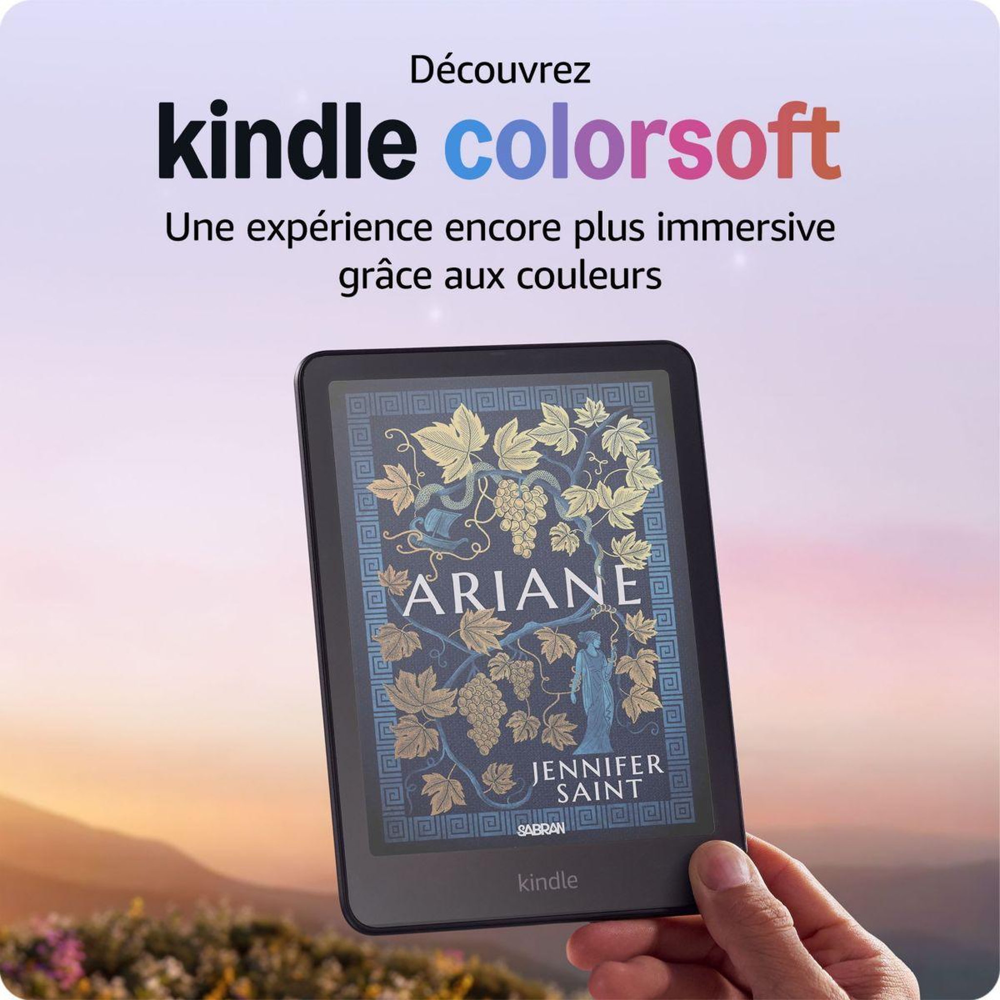 Voir la diapositive 2 : AMAZON Liseuse ebook kindle colorsoft - noire 16go