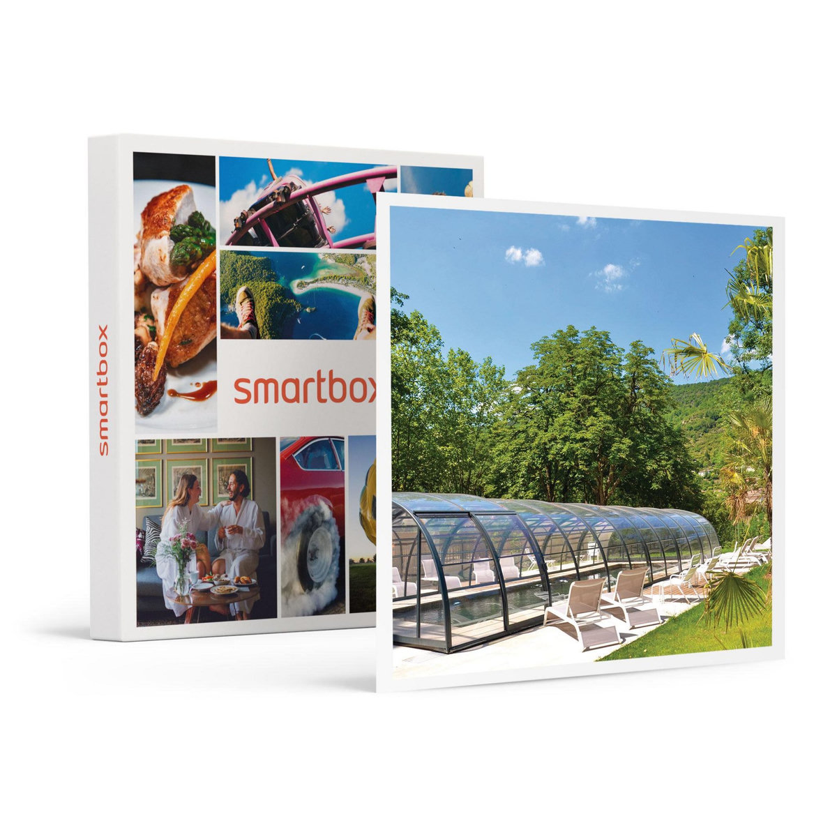 Smartbox 4 jours en famille dans un gîte écolodge avec espace bien-être - Coffret Cadeau Séjour