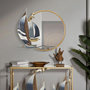 Voir la diapositive 5 : Paris Prix Miroir Mural Déco  Voile  71cm Multicolore