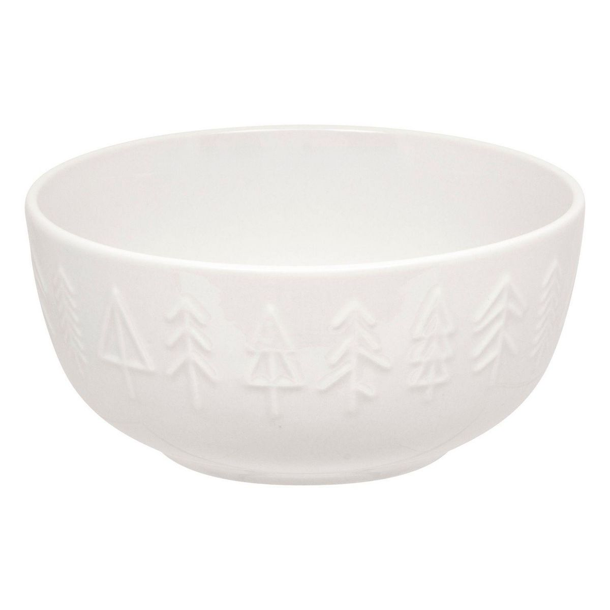 FEERIC LIGHT & CHRISTMAS Service vaisselle 18 pièces SAPIN - Blanc