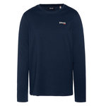Schott T-shirt Marine Homme Schott BRODEDML. Coloris disponibles : Bleu