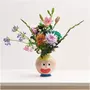 RICO DESIGN Vase céramique - visage - Eye Candy - 22 cm