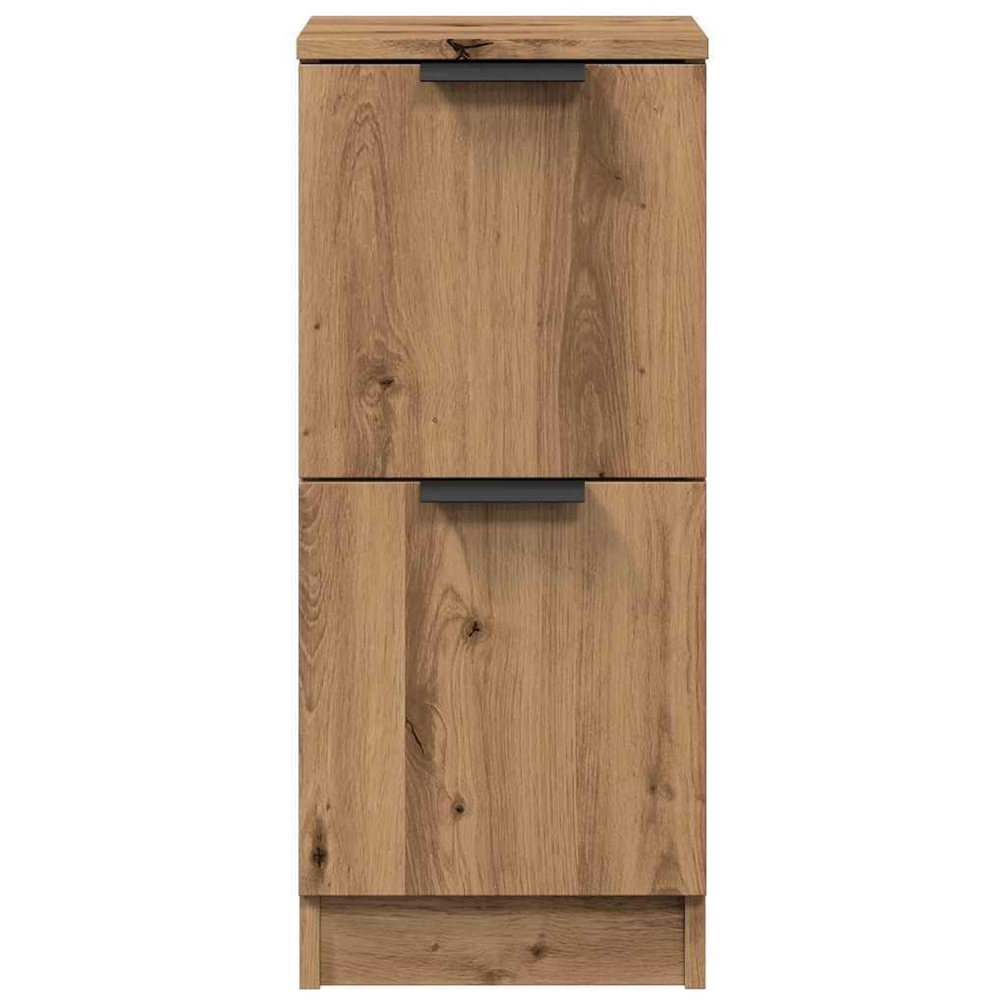 Voir la diapositive 5 : VIDAXL Buffets 2 pcs chene artisanal 30x30x70 cm bois d'ingenierie