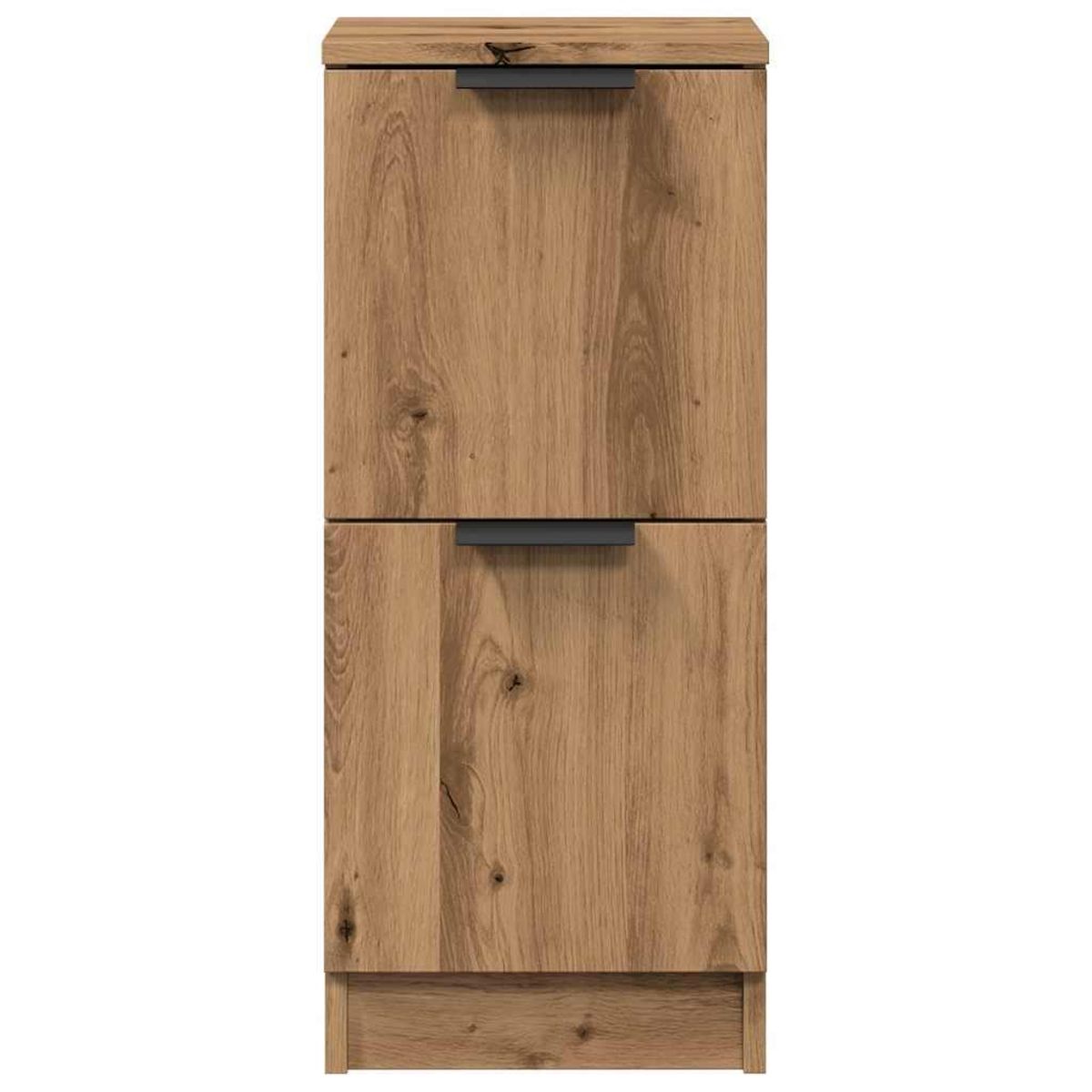 VIDAXL Buffets 2 pcs chene artisanal 30x30x70 cm bois d'ingenierie