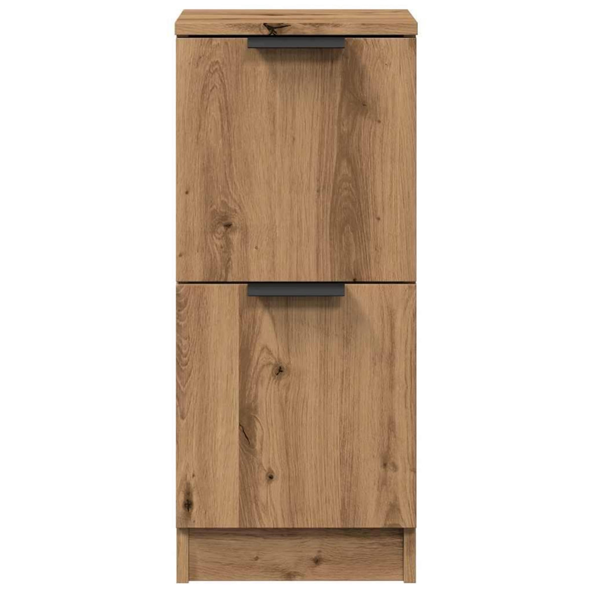 VIDAXL Buffets 2 pcs chene artisanal 30x30x70 cm bois d'ingenierie