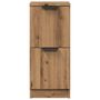 Voir la diapositive 5 : VIDAXL Buffets 2 pcs chene artisanal 30x30x70 cm bois d'ingenierie