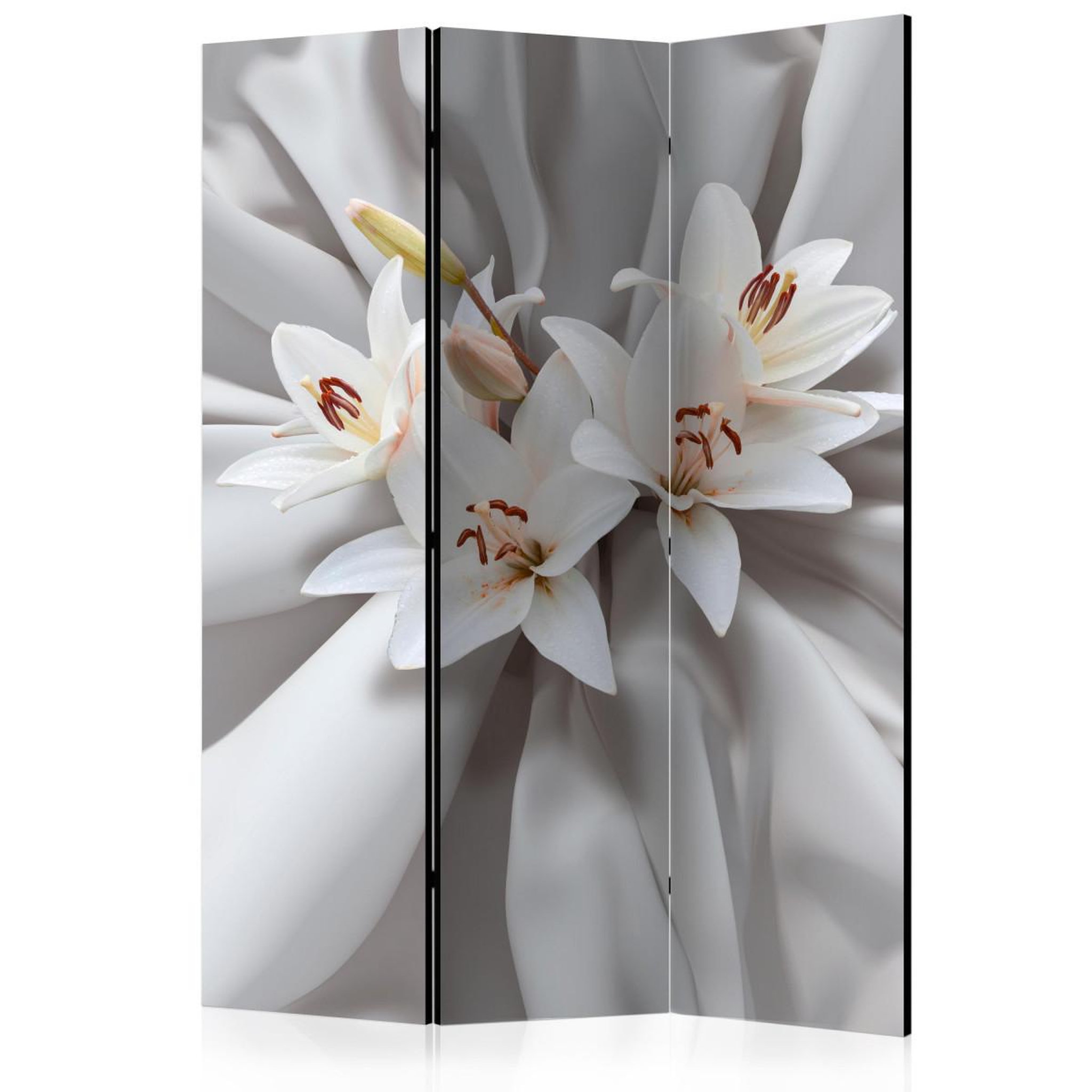 Paris Prix Paravent 3 volets  sensual lilies  135x172cm