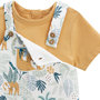 Voir la diapositive 3 : Petit Béguin Ensemble salopette bébé et t-shirt Baroudeur
