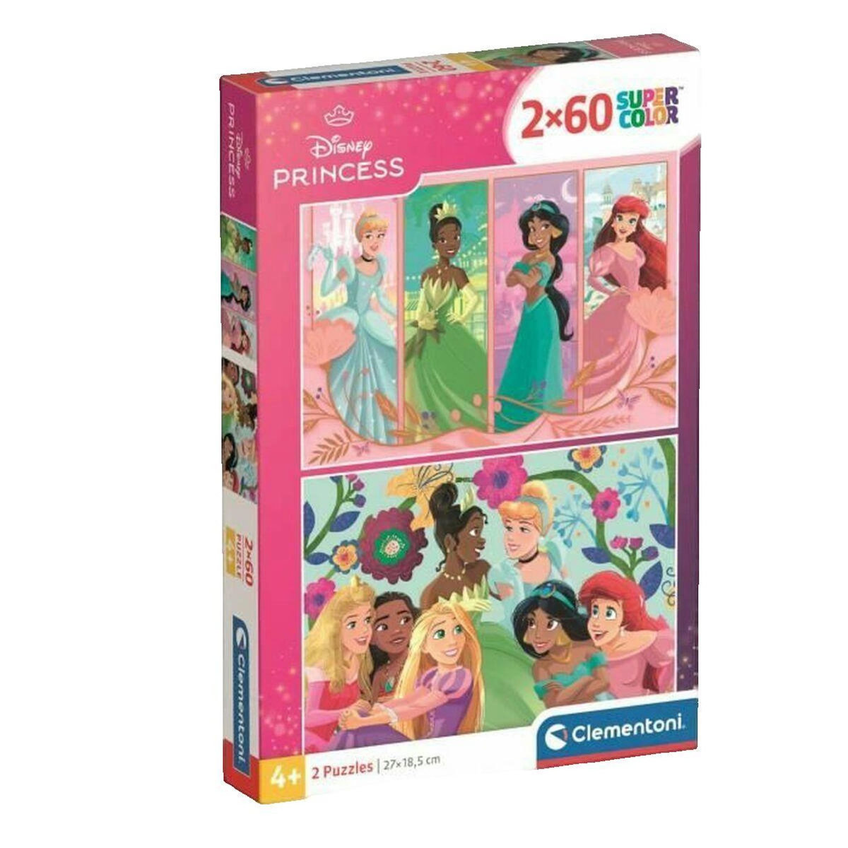 CLEMENTONI Jeu de puzzle Clementoni SuperColor Disney Princess